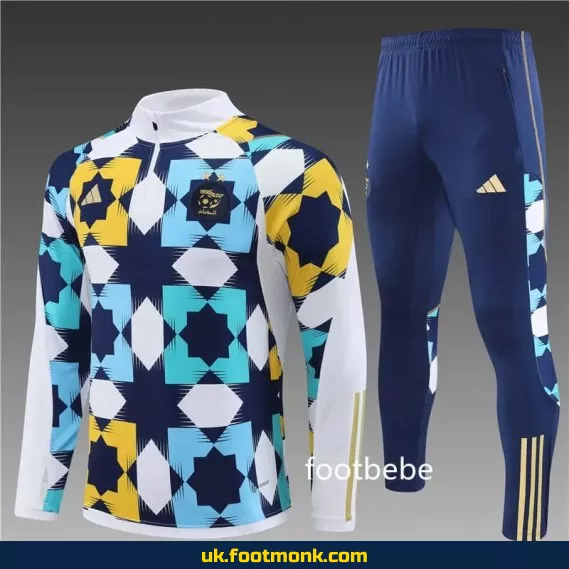 Algeria tracksuit 2023 2024 half-zip camouflage.