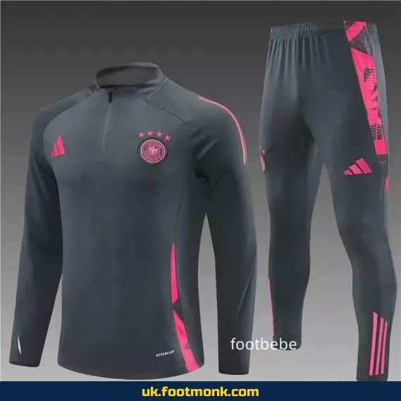 Germany 2024 2025 half-zip dark gray tracksuit