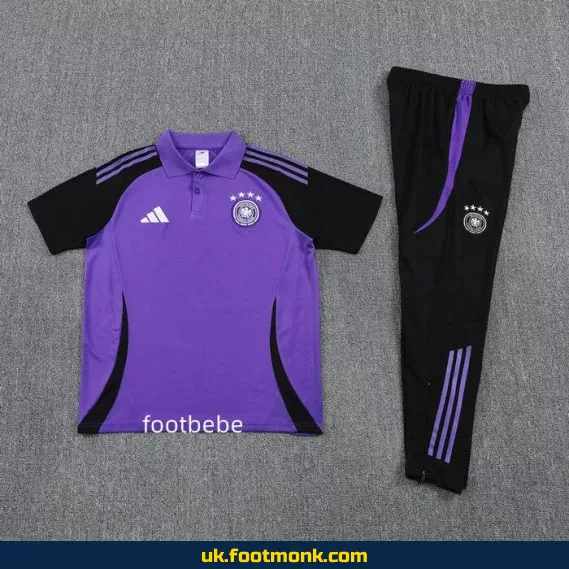 Germany tracksuit 2025 2026 violet polo.
