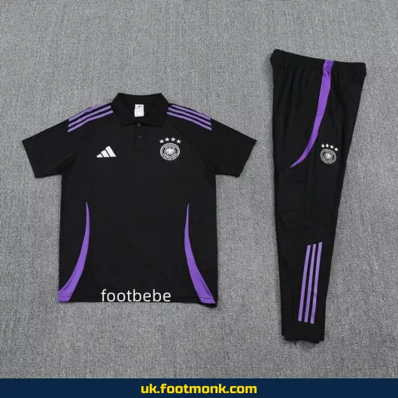 Germany tracksuit 2025 2026 black polo.