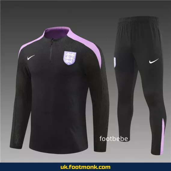 England tracksuit 2024 2025 black.