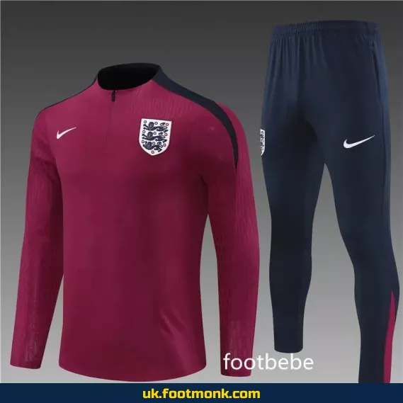 England tracksuit 2024 2025 red.