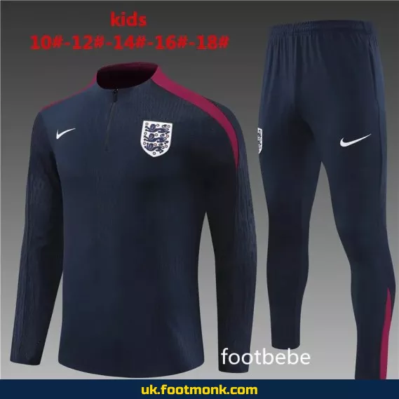 England tracksuit kids 2024 2025 royal blue.