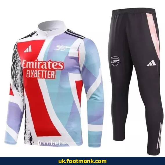Arsenal tracksuit 2024 2025 color matching.