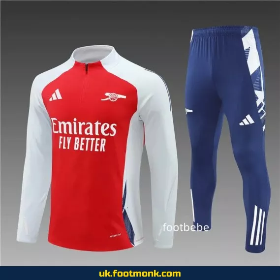 Arsenal tracksuit 2024 2025 red.