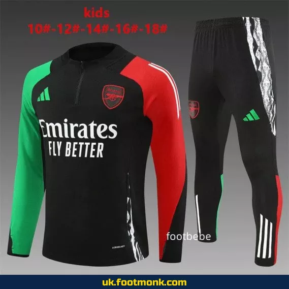 Arsenal children's tracksuit 2024-2025 black.