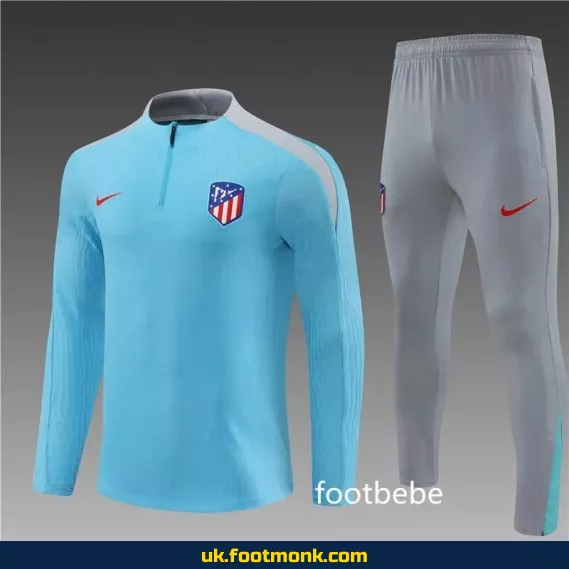 Atletico Madrid 2024 2025 blue tracksuit.