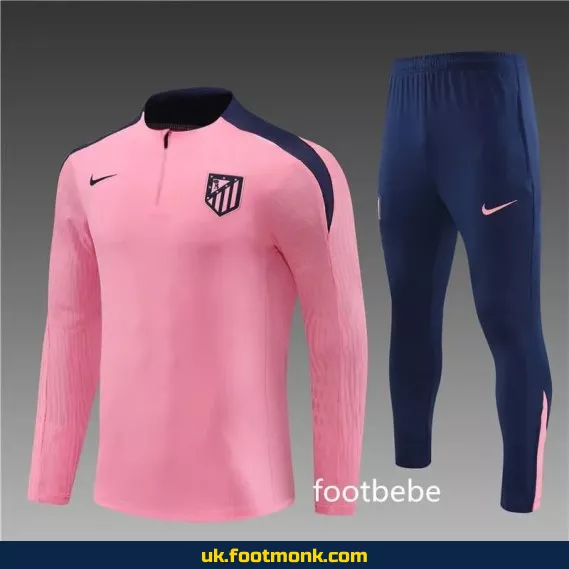 Athletic Madrid 2024 2025 pink tracksuit.