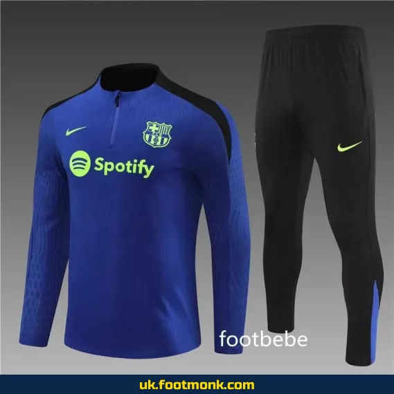Barcelona tracksuit 2024 2025 blue.