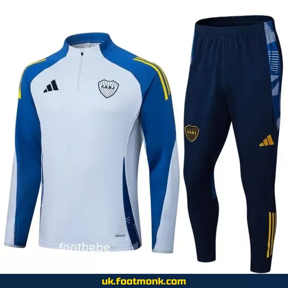 Boca Juniors 2025-2026 white tracksuit.