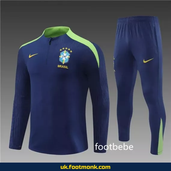 Brazil 2024-2025 royal blue tracksuit.