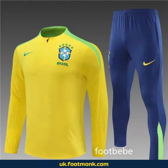 Brazil 2024 2025 yellow tracksuit.