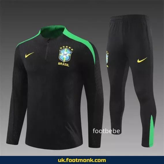 Brazil tracksuit 2024 2025 black.