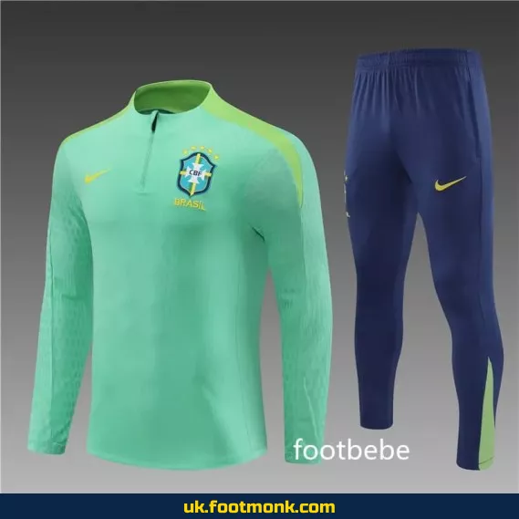 Brazil tracksuit 2024 2025 green.