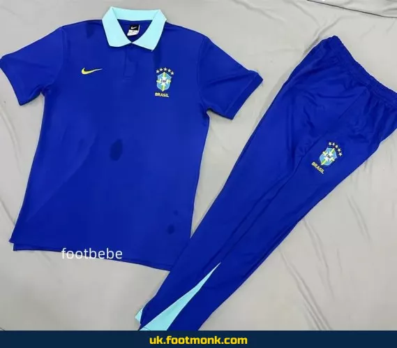 Brazil 2025 2026 blue tracksuit Polo B.
