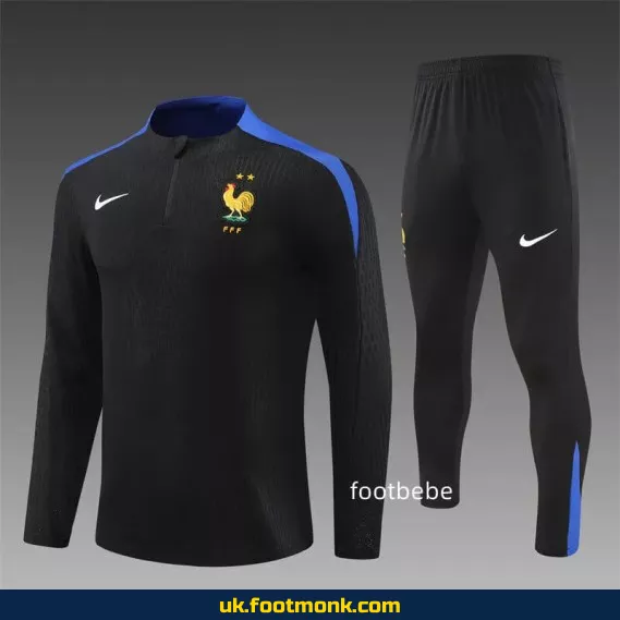 France Team tracksuit 2024 2025 black.