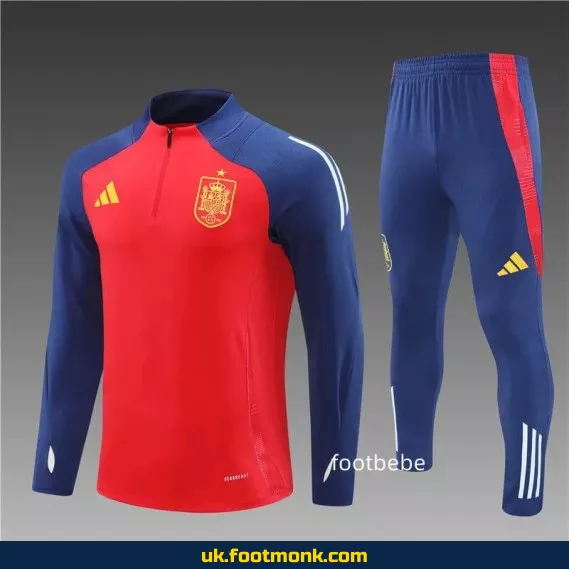 Spain 2024 2025 red tracksuit.