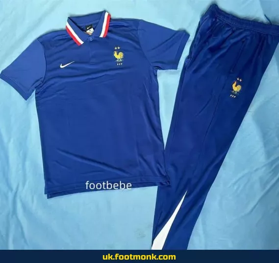 France 2025 2026 blue tracksuit Polo.