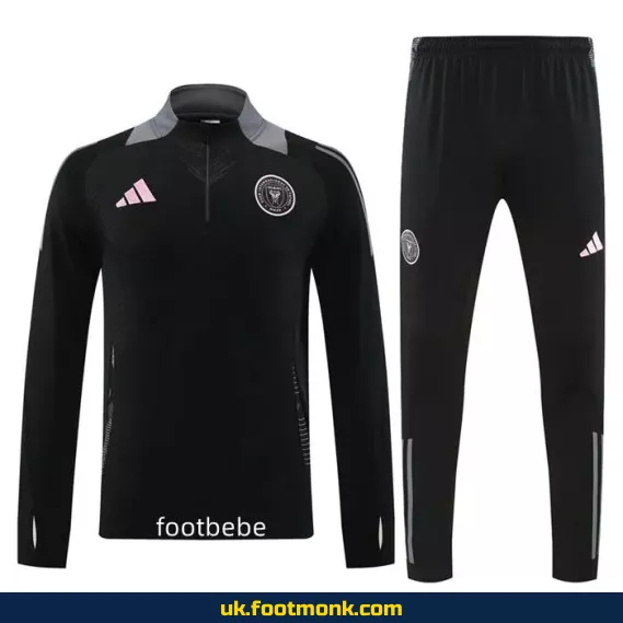Inter Miami 2024 2025 black tracksuit.