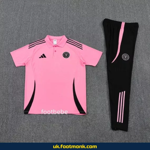 Inter Miami 2025 2026 pink tracksuit Polo.