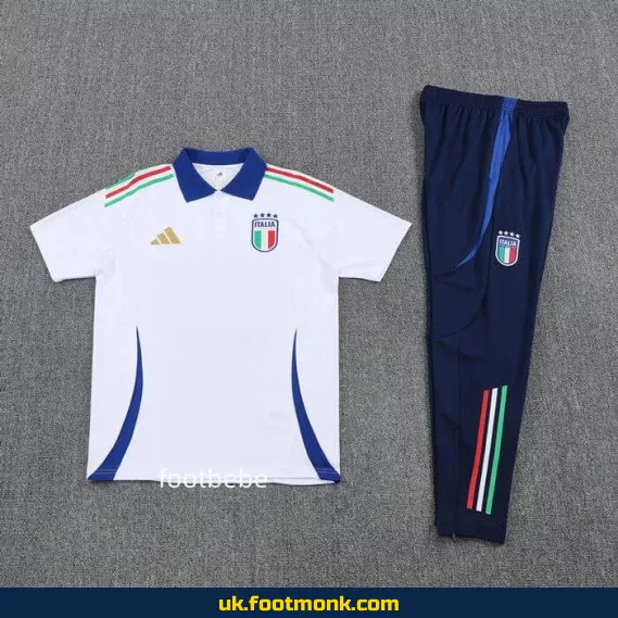 Italy tracksuit 2025 2026 white polo.