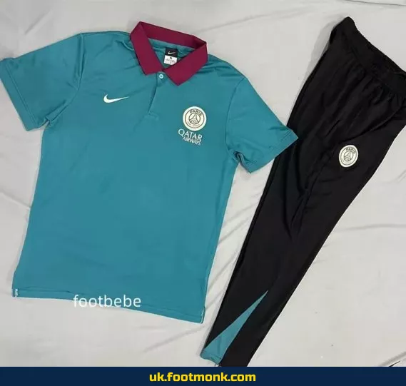 PSG tracksuit 2025 2026 blue Polo.