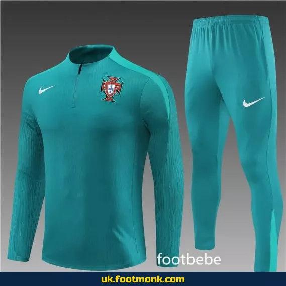 Portugal tracksuit 2024 2025 blue.