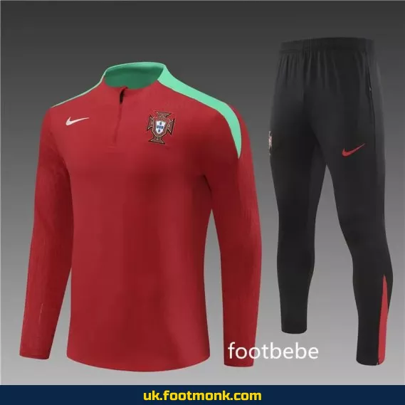 Portugal tracksuit 2024 2025 red.