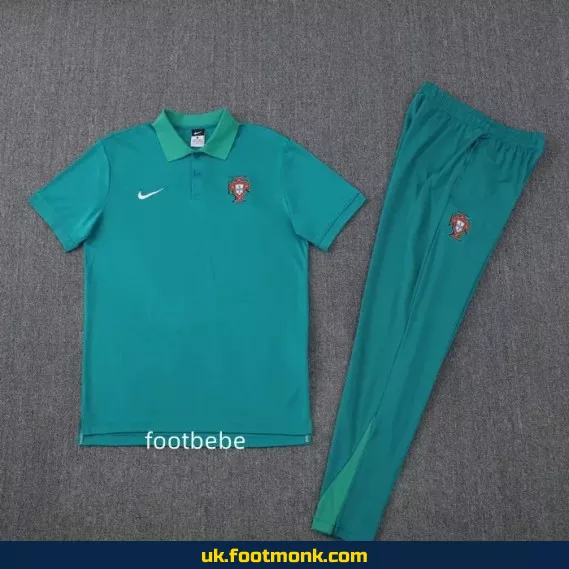 Portugal 2025 blue tracksuit Polo.