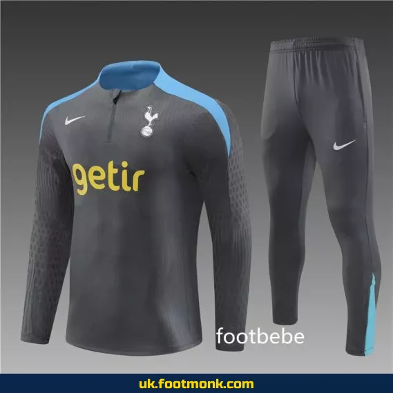 Tottenham tracksuit 2024 2025 dark gray.