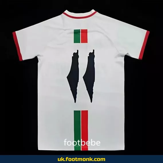 Palestine jersey 2023 2024 white.